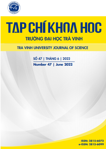 					View Tra Vinh University Journal of Science, Vol. 12, No. 2 (2022)
				