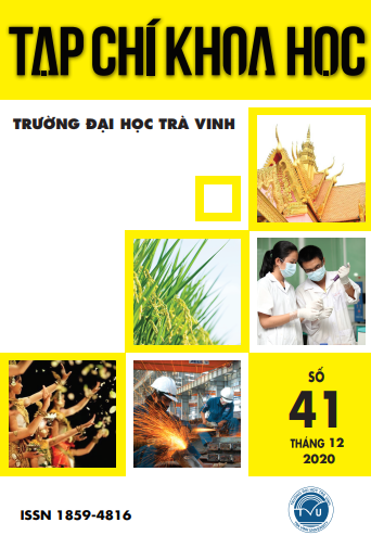 					Xem 2020: Số 41 - Tạp chí Khoa học Trường Đại học Trà Vinh
				