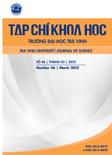 					Xem 2022: Số 46 - Tạp chí Khoa học Trường Đại học Trà Vinh
				